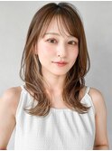 愛され前髪うる艶髪デザインカラーサイドバング#347f0907