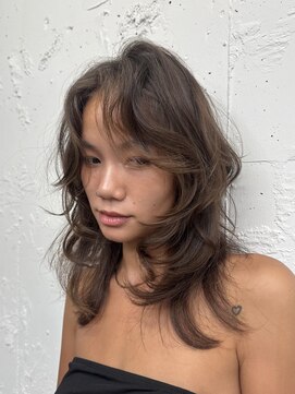 ヘアサロン エフ 渋谷(F) #レイヤーカット　#顔周りレイヤー　#ざくざくレイヤー