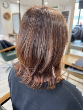 リム バイ ディーアンドティー(Lim by D&T) 【Lim】30代/40代/50代 デジタルパーマ × ミディアムレイヤー