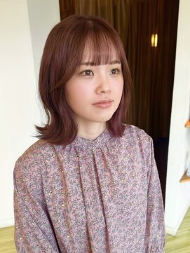 ペッツ(PETZ) 【増田】ピンクブラウン×レイヤーカット