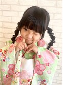 七五三ヘアアレンジ
