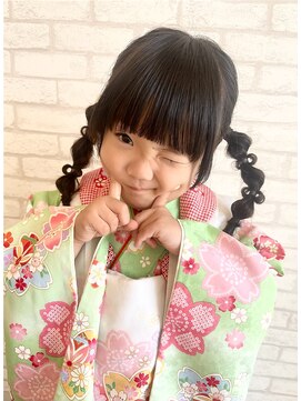 ヘアアプセウス (hair APCEWS) 七五三ヘアアレンジ