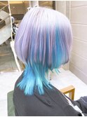 くらげヘア/ブリーチデザインカラー