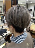 白髪をぼかしておしゃれに！大人のための上品ハイライト