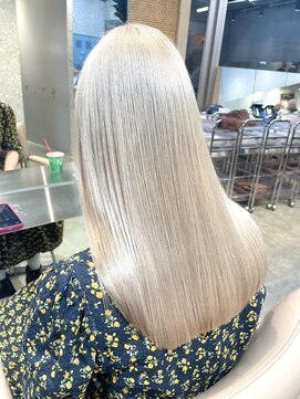 サンクプロジェクト(cinq PROJECT) 原宿韓国顔まわりホワイトベージュホワイトミルクティーシルバー