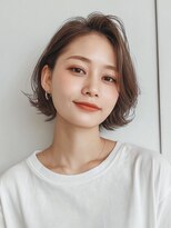 エン 稲毛(enn.)&nbsp;黒髪/オリーブグレー/小顔/ココアベージュ/稲毛駅