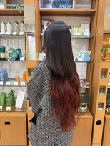 プランタンアヴェダ(printemps AVEDA)&nbsp;深みレッドのナチュラルグラデーション