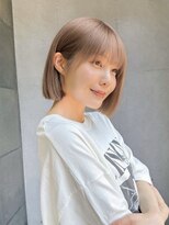 ガーデン 渋谷(GARDEN)&nbsp;大人ガーリーダークアッシュ小顔ヘア似合わせカット