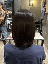 エノア 青山(ENORE)&nbsp;パサつかないレイヤースタイル！ウル艶縮毛矯正！(飯田)