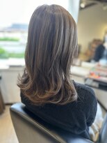 コア フィール ア デイ(COIFFURE A DAY)&nbsp;【見附　今町】M3Dカラー　スモーキーベージュ