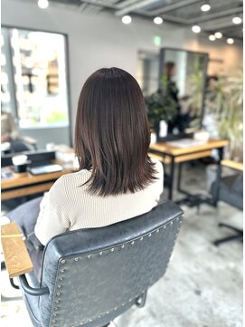 バトー バイ トリコ 船橋北口店(BATEAU by tricot) ナチュラルレイヤー×透明感ブラウン