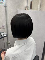ヘアサロン ドットプラス 町田店(dot. plus) ぱつっとボブ/切りっぱなしボブ/縮毛矯正ボブ