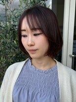 バルス(BLS)&nbsp;【藤枝】大人可愛いシースルー丸みボブ