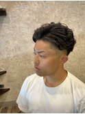 バーバースタイル　フェードパーマ