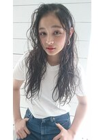 パーク(PAAQ)&nbsp;【田中　智大】　外国人風×くせ毛風beachミディー