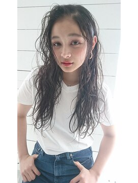 パーク(PAAQ) 【田中 智大】 外国人風×くせ毛風beachミディー