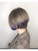 【Aust】アッシュベージュ、violetとBlue【Takashi】