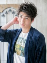 メンズヘア ビーセカンド 草加店(MENS HAIR B-2)&nbsp;アップバングで好感度！ビジカジショートB(草加)(メンズカット)