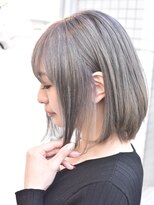 ヘアーエポック(hair epoque) 透明感ペールグレージュ♪スタイリングが簡単な小顔セミディ