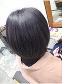 【Rink.】パープルグレージュ×スリークボブ☆