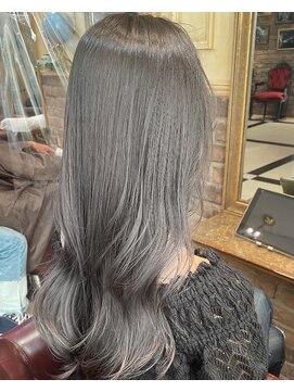 リーフェ バイアルティナ(Rife by artina) 透け感グレージュ×ミントアッシュ×くすみブルー