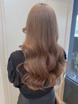 ヴィーヴォ 天六店(VIVO) 【VIVO】西屋綾香 ハニーミルクベージュ 透明感カラー 韓国ヘア