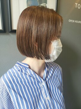 ペネロープ(Penelope) 【新宿Penelope】大人かわいい前下がりボブ×ハイライトカラー！