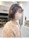 ぱつっとボブ