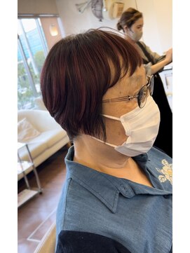 わかはやし美容室 本店 塩基性カラー