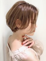 テュケー(TYCHE)&nbsp;丸みシルエットの前下がりショート/30代/40代/50代/前髪なし