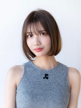 ハバナ 渋谷(HAVANA) 20代30代大人かわいい/グレージュカラー/ショートボブ/小顔/前髪