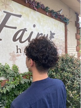 フェアリーヘア(fairy hair)の写真/あなたに合わせたカットと、ライフスタイルに合わせたパーマを提案/無料眉毛カット付き