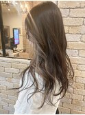 インナーカラー×ホワイトベージュ