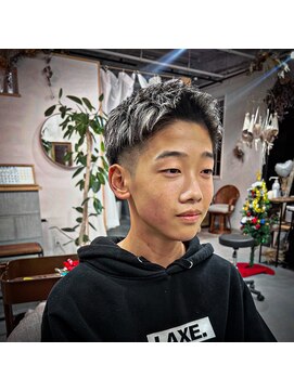 髪屋 紬 メンズ/メッシュ/ハイライト/ジェットモヒカン