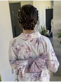 着付けとヘアセット同時予約可能です♪