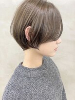 レターバイノベル(letter by novel)&nbsp;大人ショートボブ丸みショートカットマッシュショート前髪あり