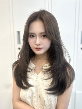 アリュウル 表参道(ALLURE) ミルクグレージュ×ザクザクレイヤー◎【KAKO】