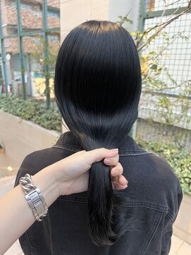 スタイル 成城学園前(STYLE) ツヤ髪　就活へア　透明感黒染め