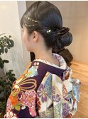 お呼ばれヘアセット