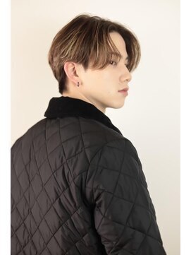 ルシードスタイルバレッタ フォーメン(LUCIDO STYLE BARRETTA for men) 韓国風イケメンメンズセンターパート好感度爽やかウルフカット