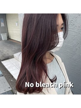 ベレッタ ネヤガワ(veretta. neyagawa) 顔周りレイヤー/韓国ロング/レイヤーカット/ピンクブラウン/小顔