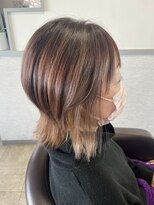 オッジ ヘアー 深谷店(Oggi Hair) ウルフ　×   インナー　　４月