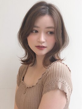 エトラ 渋谷店(etora) 前髪 外ハネボブ チェリーブラウン ミニウルフ"