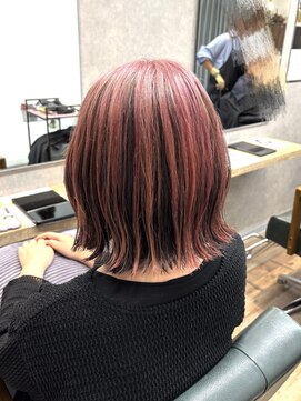 リベストバイジェービー 稲毛(li best. byjb) ピンクベージュ/アンブレラカラー/イメチェン/前髪[稲毛/稲毛駅]