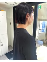 オーシャン(Ocean)&nbsp;［Ocean Hair&Life 水田］夏☆ぱつっとカットとデザインカラー☆