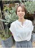 前髪長めショート