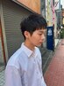 【メンズ】カット＋眉毛カット￥6000