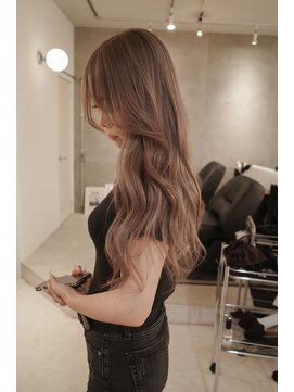 オンリー(ONLY.) ミルクティーベージュ　×   レイヤーカット