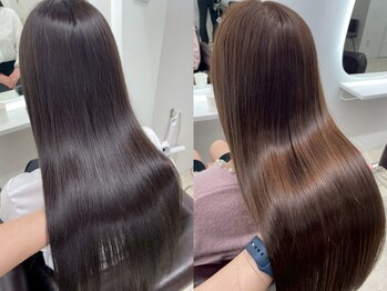 アルテ(ARTE)の写真/【髪質改善ストレート+Tr_13500】クセが気になる季節もお手入れが楽に♪Tr付クーポンでケアも◎