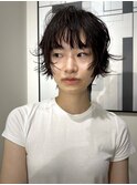 ショート/デザインカット/くせ毛風